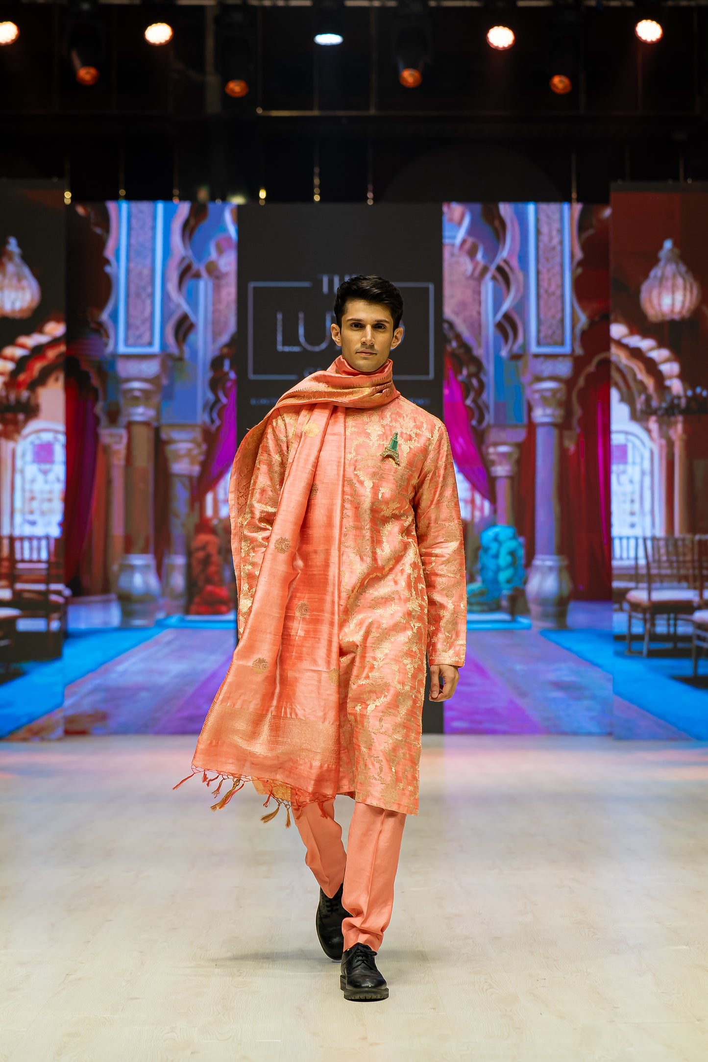 Classic Raw Silk Gents Kurta and Pant Set